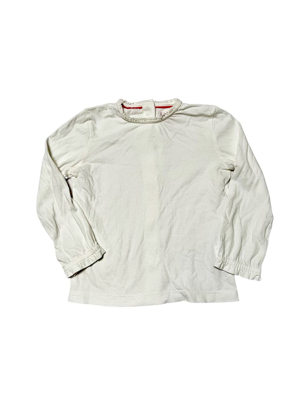 Baby Boden Lace Topped Shirt Size 18-24m